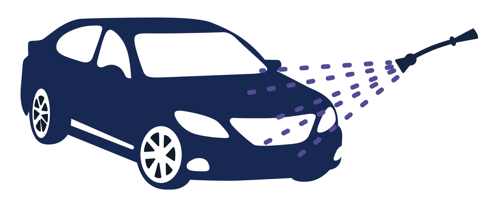 Step 3: High pressure rinse